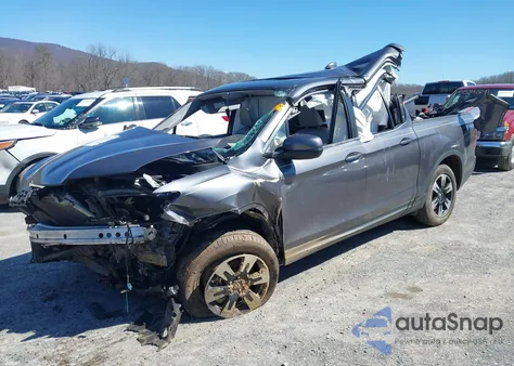 2020 Honda Ridgeline Awd Rtl from USA, damaged, VIN 5FPYK3F54LB028897